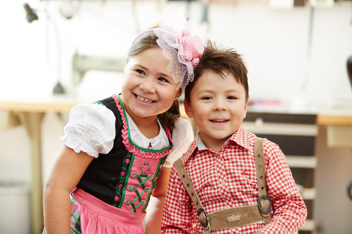 Schneiderei München - Kinder in Tracht